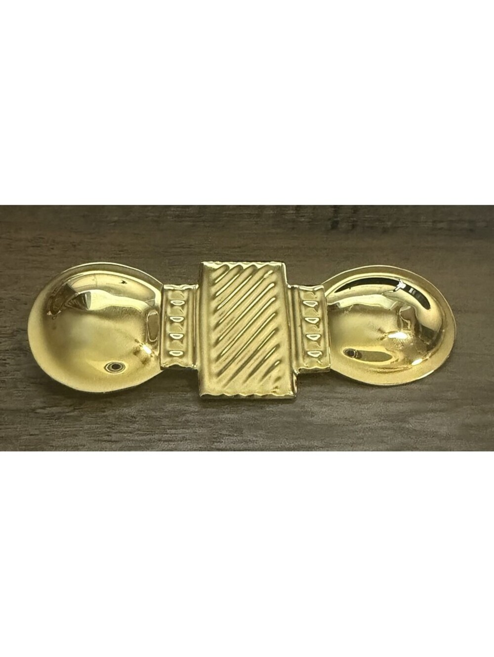 Vintage ’90s Sutton Hoo Carlton Ridge Gold BROOCH Pin Large